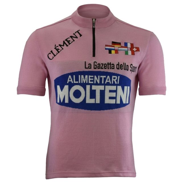 Molteni Giro d'Italia Merino Wool Cycling Jersey