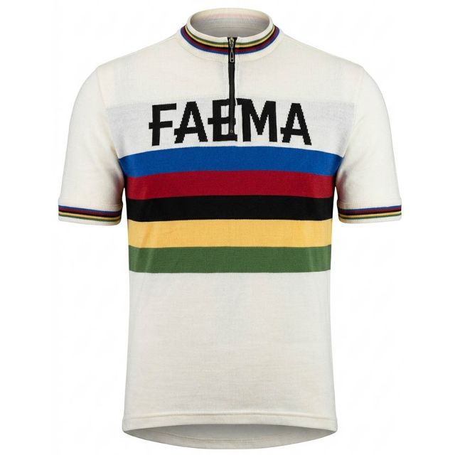 Faema World Champion Merino Wool Cycling Jersey